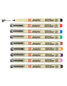 Pigma (Sakura) Brush - 9 Colores 2