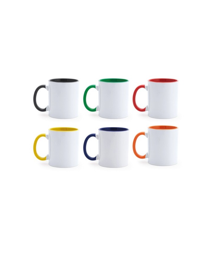 Tazas sublimables con el interior de color