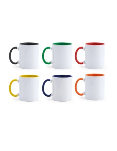 Tazas sublimables con el interior de color