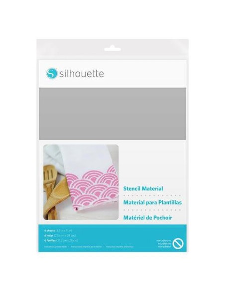 Hojas para Stencil SIN Adhesivo (x6)