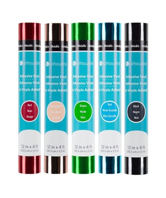 Vinilo Adhesivo Metalizado Silhouette