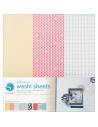 Hojas Adhesivas Washi Sheets Pack 9 diseños Silhouette