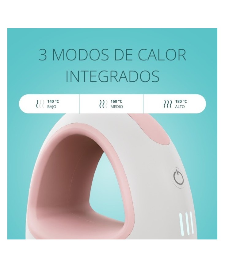 Prensa térmica Mini Loklik Rosa