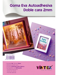 Goma Eva Autoadhesiva Doble...