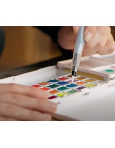 Pincel con depósito de agua... 2