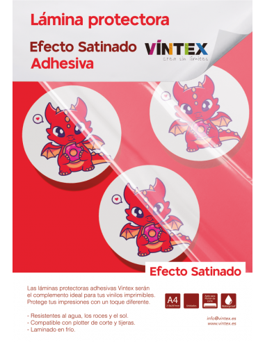 Láminas protectoras adhesivas VINTEX