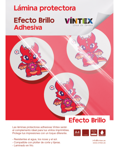 Láminas protectoras adhesivas Premium VINTEX