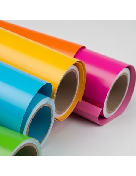 Bobina vinilo adhesivo mate removible Silhouette