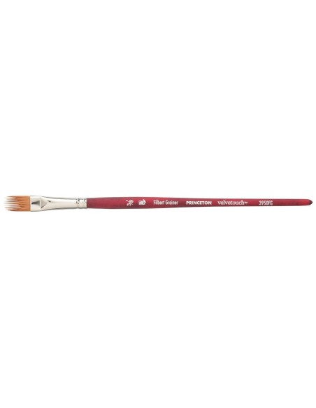 Princeton Velvetouch Sintético Mango Corto Lengua Gato Peine Nº 3/8"