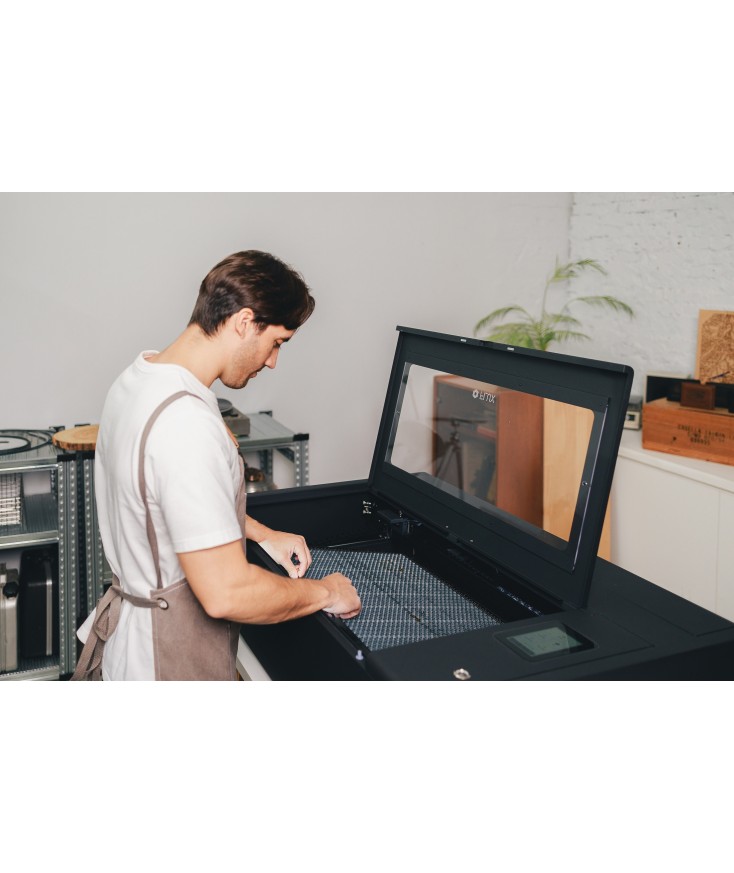 Láser corte y grabado CO2 55W Beambox II Flux