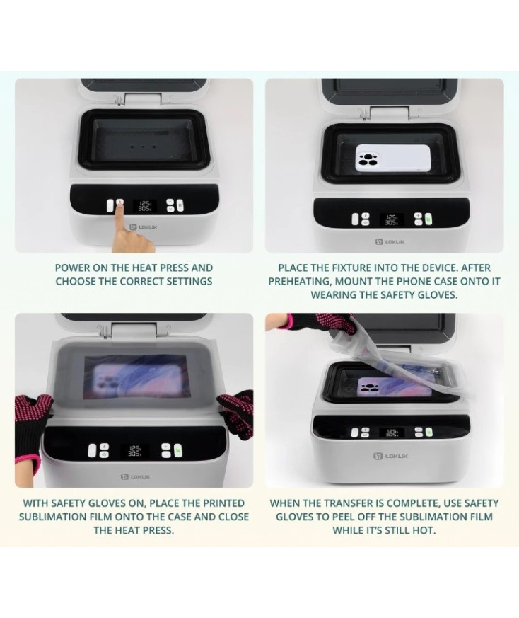 Phone case Heat Press Loklik