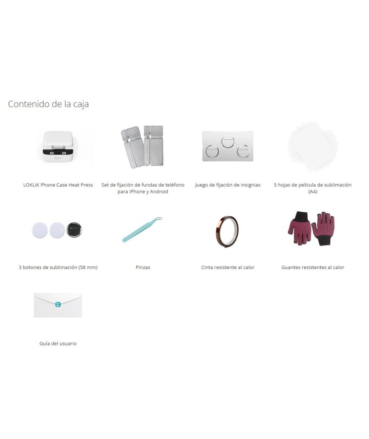 Phone case Heat Press Loklik