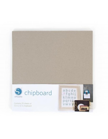 Chipboard Silhouette