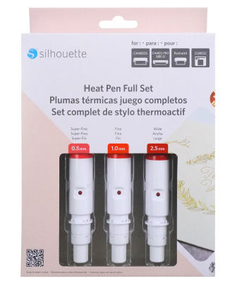 Set 3 Plumas térmicas para Cameo 5, Portrait 4 y Curio 2