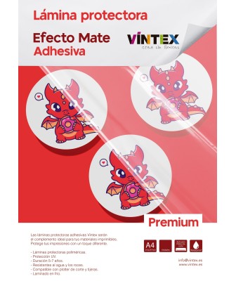 Láminas protectoras adhesivas Premium VINTEX