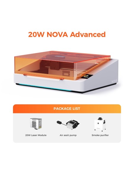 TOOCAA NOVA Láser de corte y grabado