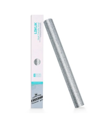 Vinilo textil Glitter Loklik - Color Plata Purpurina