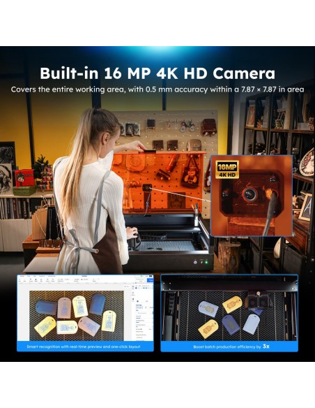 Cortadora láser de diodo AtomStack Kraft 40 W