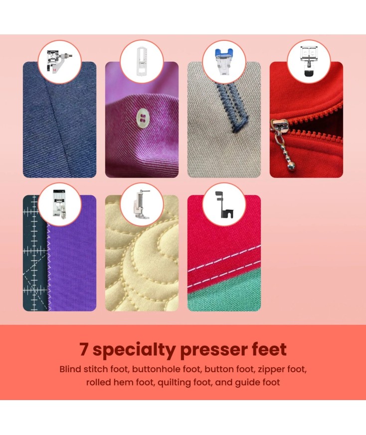 Máquina de coser PooLin EOC02