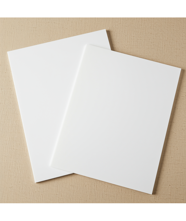 Placas de Metacrilato Opaco 2uds Vintex