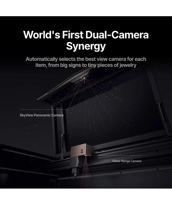 xTool P3 80W Láser de corte y grabado CO2 automática