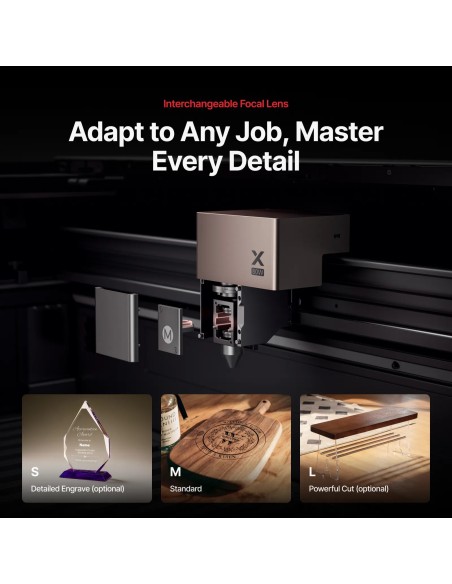 xTool P3 80W Láser de corte y grabado CO2 automática