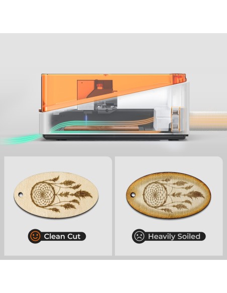 TOOCAA NOVA Láser de corte y grabado