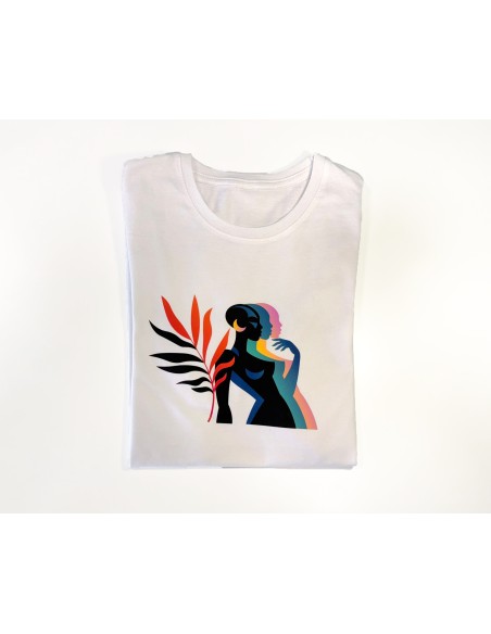 Camiseta hecha con vinilo textil imprimible Vintex. DTV imprimible con impresora de tinta casera.
