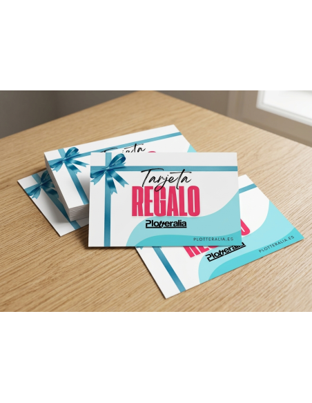 Tarjeta Regalo Plotteralia