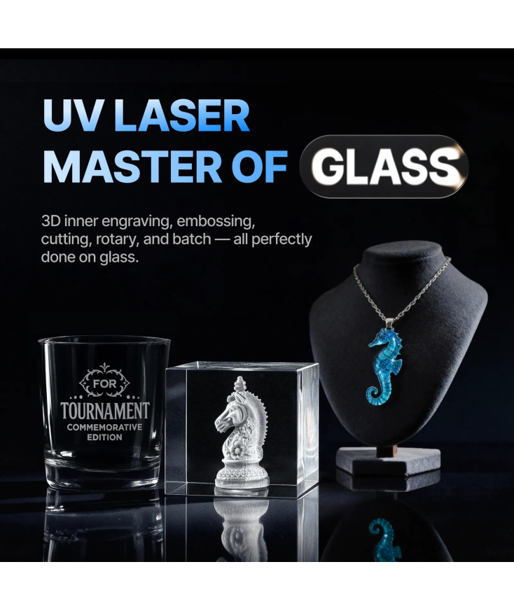 Comprar xTool F2 Ultra UV, grabado láser sobre cristal en Plotteralia