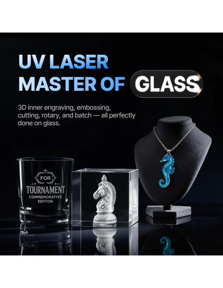 Comprar xTool F2 Ultra UV, grabado láser sobre cristal en Plotteralia
