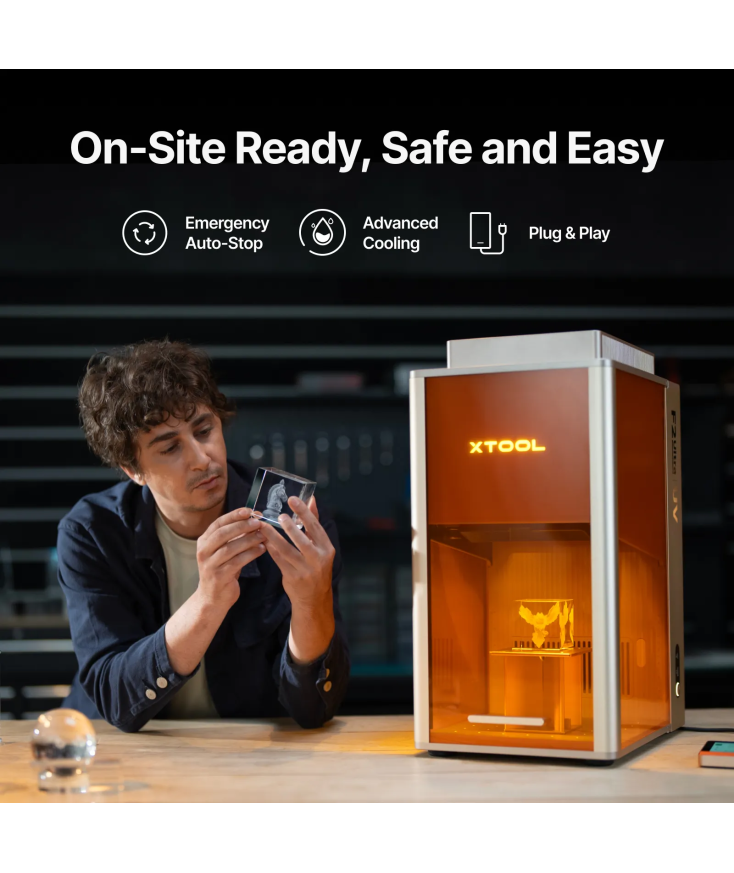 Comprar xTool F2 Ultra UV, grabado láser sobre cristal en Plotteralia