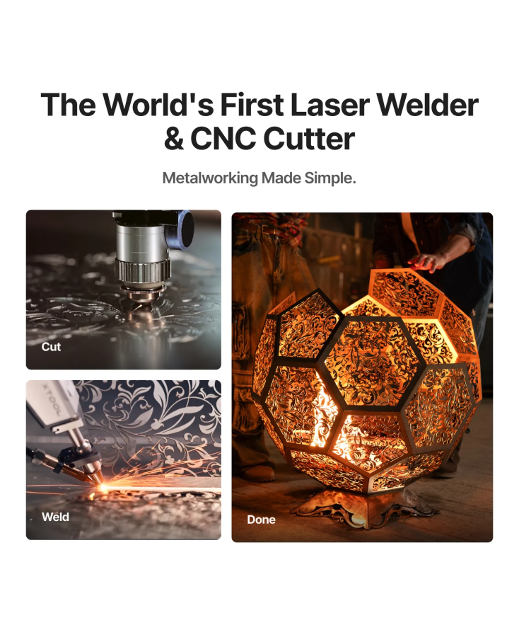 xTool MetalFab | Soldadora Láser y Cortadora CNC de Metal | Plotteralia