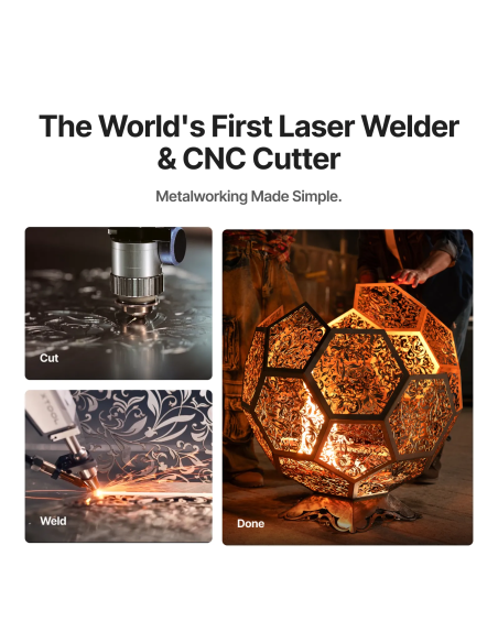 xTool MetalFab | Soldadora Láser y Cortadora CNC de Metal | Plotteralia