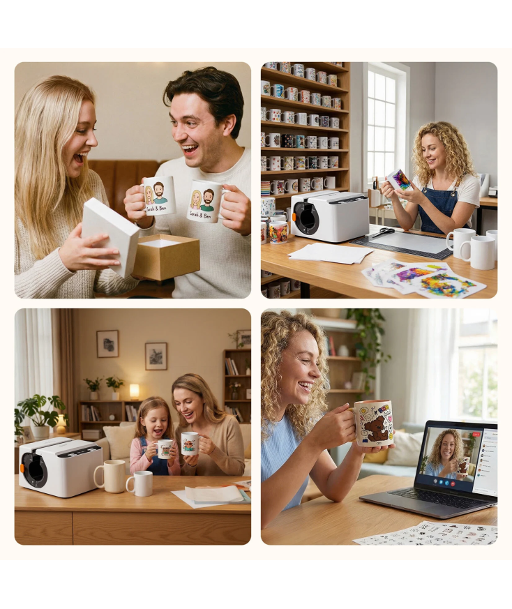 Prensa automática inteligente para tazas y botellas Loklik NUEVA