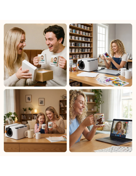 Prensa automática inteligente para tazas y botellas Loklik NUEVA