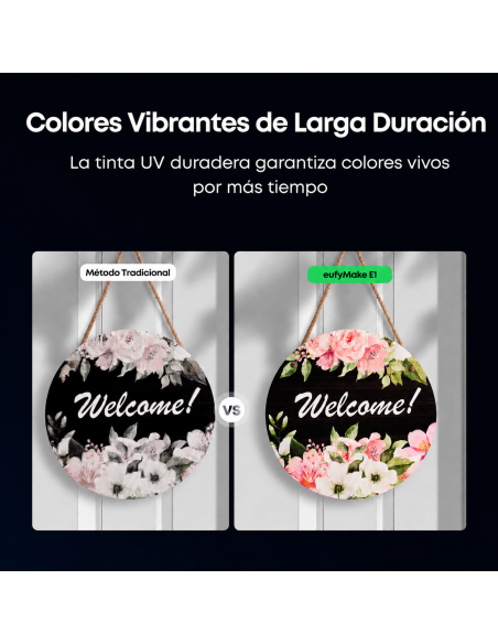 Impresora UV eufyMake E1 | Preventa + 2º Kit Tintas REGALO | Plotteralia