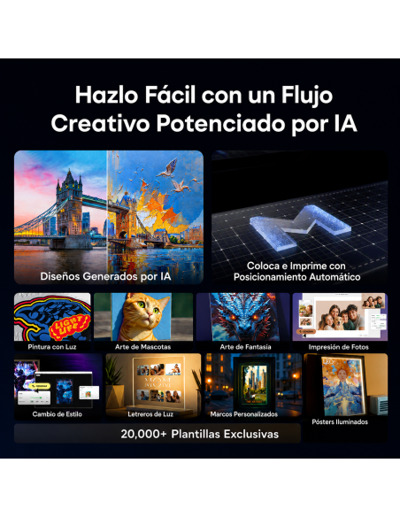 Impresora UV eufyMake E1 | Preventa + 2º Kit Tintas REGALO | Plotteralia