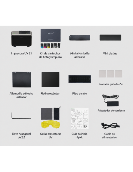 Impresora UV eufyMake E1 | Preventa + 2º Kit Tintas REGALO | Plotteralia