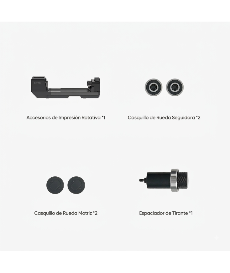 Accesorio Rotativo UV eufyMake E1 | Imprime Tazas y Botellas