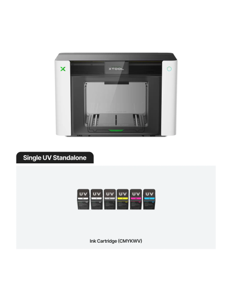 Impresora xTool O1 Omni Printer version Single UV con pack de tintas en Plotteralia