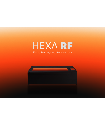 FLUX Hexa RF Cortadora Láser CO2 (30W, 60W, 80W) | Plotteralia