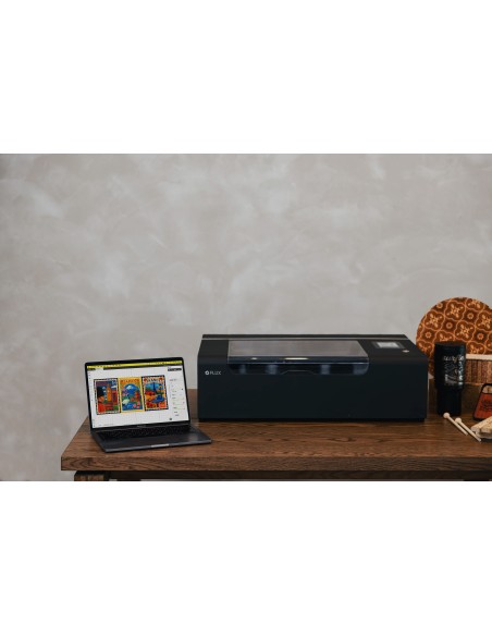 Cortadora y grabadora láser de CO2 FLUX Beamo II 30W en Plotteralia