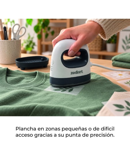 Prensa térmica portátil Zediart MiniPress para vinilo textil y DTF - Plotteralia
