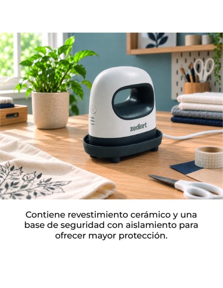 Prensa térmica portátil Zediart MiniPress para vinilo textil y DTF - Plotteralia