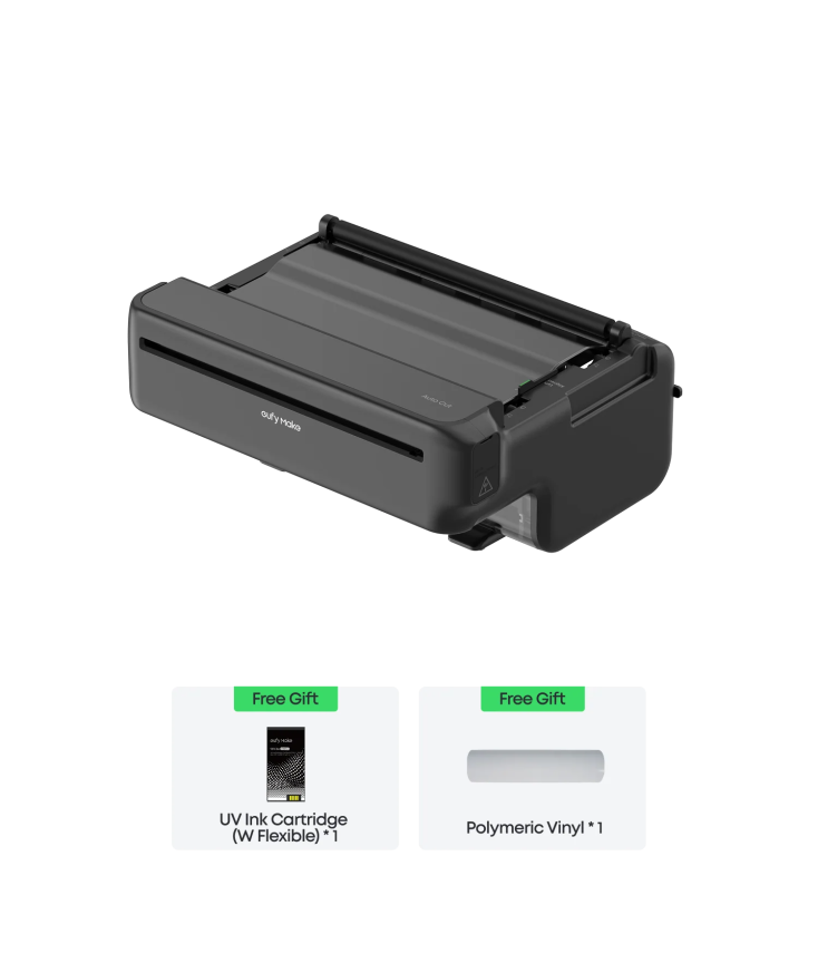 Adaptador de rollo a pelicula eufyMake para impresora UV E1 Plotteralia