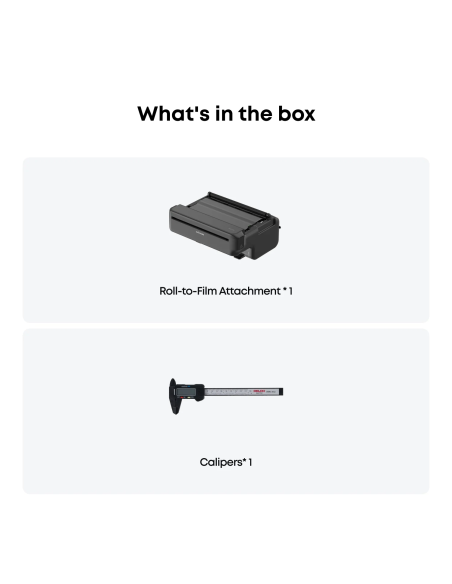 Adaptador de rollo a pelicula eufyMake para impresora UV E1 Plotteralia
