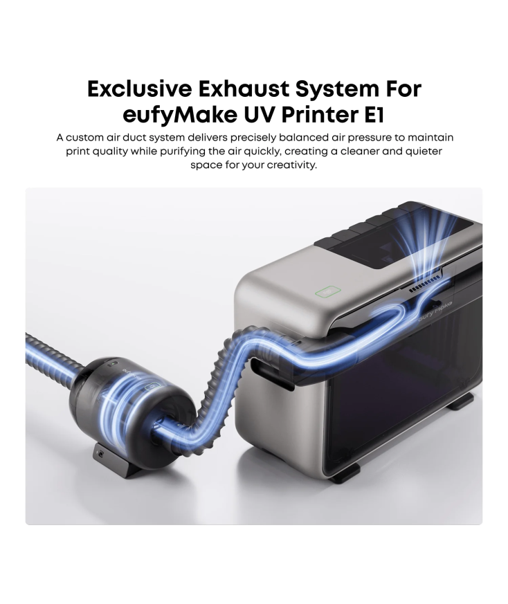 Kit Extractor de Aire eufyMake para Impresora UV E1 | Plotteralia