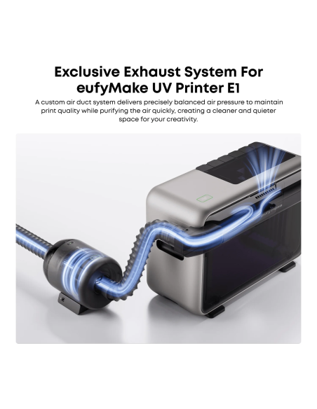 Kit Extractor de Aire eufyMake para Impresora UV E1 | Plotteralia