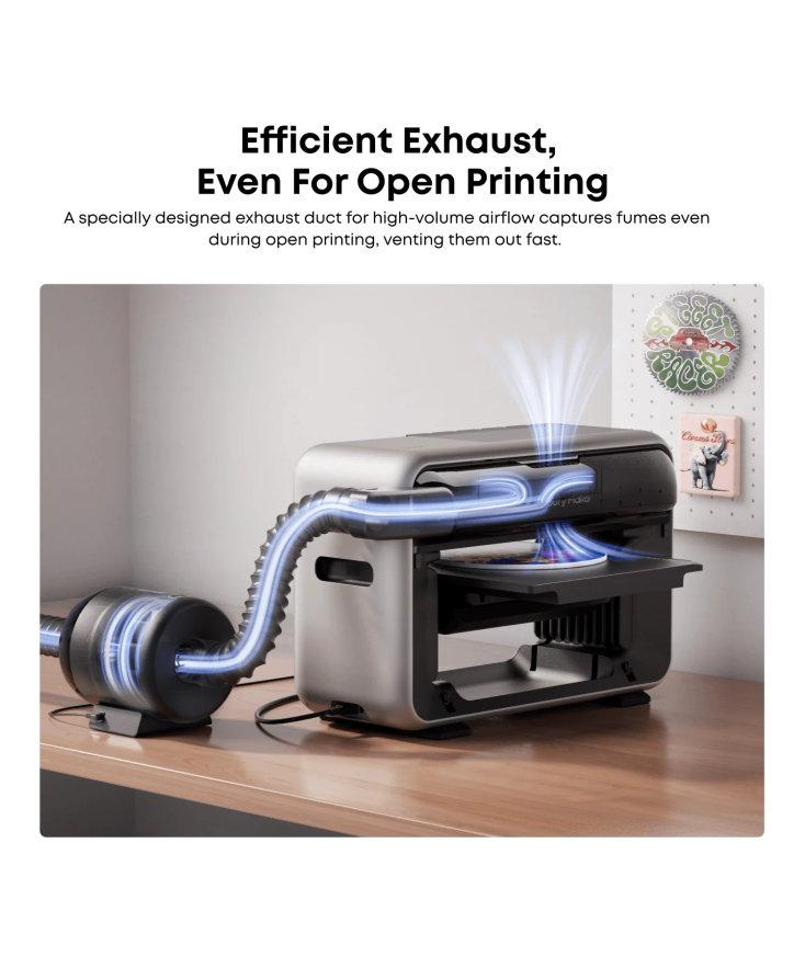 Kit de ventilador de extraccion eufyMake para impresora UV E1 Plotteralia